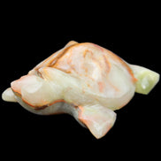 Afghan Jade hand-carved Turtle 92*74*32mm 278g in sunlight - Rocks and Things Store