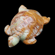 Afghan Jade hand-carved Turtle 102*67*28mm 241g in sunlight - Rocks and Things Store
