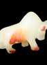 Afghan Jade hand-carved Bull 106*30*70mm 230g in sunlight - Rocks and Things Store