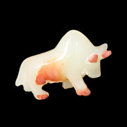 Afghan Jade hand-carved Bull 106*30*70mm 230g in sunlight - Rocks and Things Store