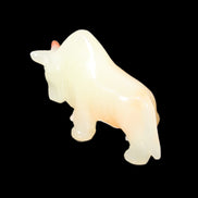 Afghan Jade hand-carved Bull 106*30*70mm 230g in sunlight - Rocks and Things Store