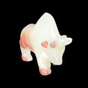 Afghan Jade hand-carved Bull 106*30*70mm 230g in sunlight - Rocks and Things Store