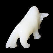 Afghan Jade hand-carved Bull 118*34*72mm 250g in sunlight - Rocks and Things Store