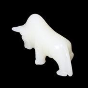 Afghan Jade hand-carved Bull 118*34*72mm 250g in sunlight - Rocks and Things Store