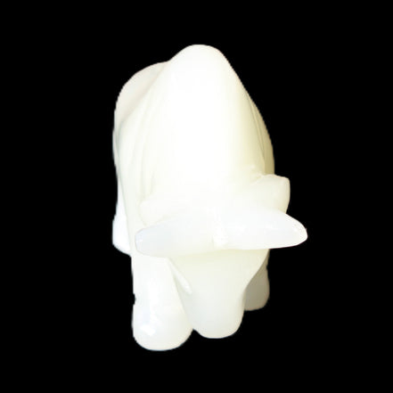 Afghan Jade hand-carved Bull 118*34*72mm 250g in sunlight - Rocks and Things Store