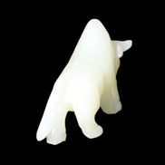 Afghan Jade hand-carved Bull 113*35*71mm 253g in sunlight - Rocks and Things Store
