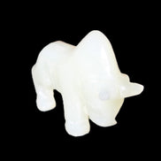 Afghan Jade hand-carved Bull 113*35*71mm 253g in sunlight - Rocks and Things Store