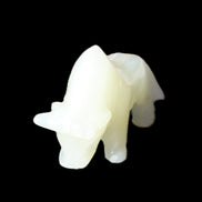 Afghan Jade hand-carved Bull 113*35*71mm 253g in sunlight - Rocks and Things Store