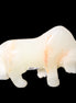 Afghan Jade hand-carved Bull 115*30*67mm 234g in sunlight - Rocks and Things Store