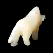 Afghan Jade hand-carved Bull 115*30*67mm 234g in sunlight - Rocks and Things Store