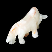 Afghan Jade hand-carved Bull 115*30*70mm 240g in sunlight - Rocks and Things Store