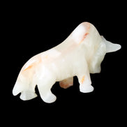 Afghan Jade hand-carved Bull 115*30*70mm 240g in sunlight - Rocks and Things Store