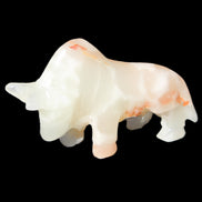 Afghan Jade hand-carved Bull 115*30*70mm 240g in sunlight - Rocks and Things Store