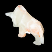 Afghan Jade hand-carved Bull 115*30*70mm 240g in sunlight - Rocks and Things Store