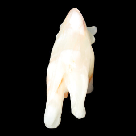 Afghan Jade hand-carved Bull 115*30*70mm 240g in sunlight - Rocks and Things Store