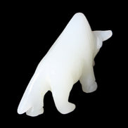 Afghan Jade hand-carved Bull 115*35*73mm 259g in sunlight - Rocks and Things Store
