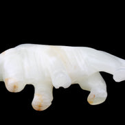 Afghan Jade hand-carved bull 115*30*68mm 216g in sunlight - Rocks and Things Store