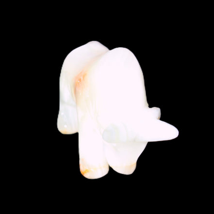 Afghan Jade hand-carved bull 115*30*68mm 216g in sunlight - Rocks and Things Store