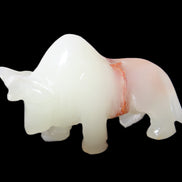 Afghan Jade hand-carved Bull 98*29*71mm 213g in sunlight - Rocks and Things Store