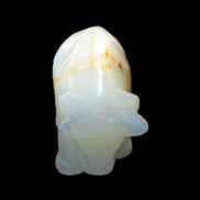 Afghan Jade hand-carved Bull 113*33*67mm 245g in sunlight - Rocks and Things Store