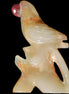 Afghan Jade hand-carved Bird 80*33*132mm 376g in sunlight - Rocks and Things Store