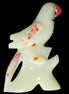 Afghan Jade hand-carved Bird 88*31*132mm 382g in sunlight - Rocks and Things Store