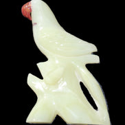 Afghan Jade hand-carved Bird 88*31*132mm 382g in sunlight - Rocks and Things Store