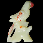 Afghan Jade hand-carved Bird 88*31*132mm 382g in sunlight - Rocks and Things Store