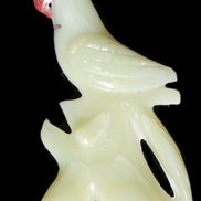 Afghan Jade hand-carved Bird 88*31*132mm 382g in sunlight - Rocks and Things Store