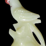 Afghan Jade hand-carved Bird 88*31*132mm 382g in sunlight - Rocks and Things Store