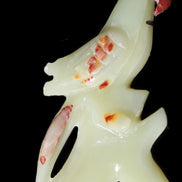 Afghan Jade hand-carved Bird 88*31*132mm 382g in sunlight - Rocks and Things Store
