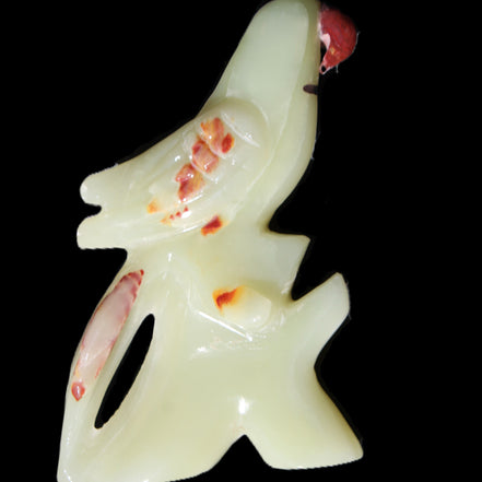 Afghan Jade hand-carved Bird 88*31*132mm 382g in sunlight - Rocks and Things Store