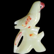 Afghan Jade hand-carved Bird 88*31*132mm 382g in sunlight - Rocks and Things Store