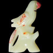 Afghan Jade hand-carved Bird 88*31*132mm 382g in sunlight - Rocks and Things Store