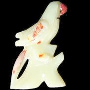 Afghan Jade hand-carved Bird 88*31*132mm 382g in sunlight - Rocks and Things Store