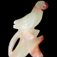Afghan Jade hand-carved Bird 82*31*134mm 374g in sunlight - Rocks and Things Store