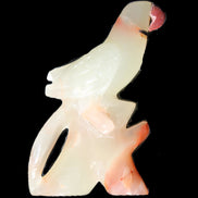 Afghan Jade hand-carved Bird 82*31*134mm 374g in sunlight - Rocks and Things Store