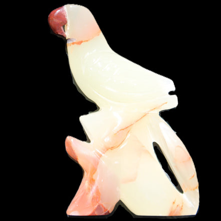 Afghan Jade hand-carved Bird 82*31*134mm 374g in sunlight - Rocks and Things Store