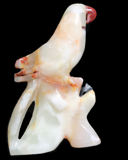 Afghan Jade hand-carved Bird 84*32*133mm 363g in sunlight - Rocks and Things Store