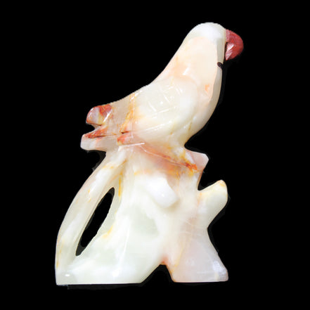 Afghan Jade hand-carved Bird 84*32*133mm 363g in sunlight - Rocks and Things Store
