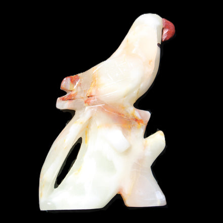 Afghan Jade hand-carved Bird 84*32*133mm 363g in sunlight - Rocks and Things Store