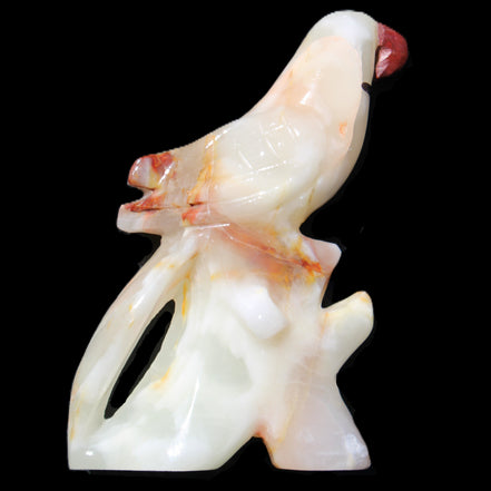 Afghan Jade hand-carved Bird 84*32*133mm 363g in sunlight - Rocks and Things Store