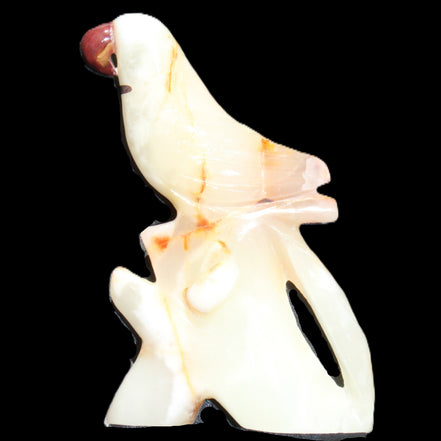 Afghan Jade hand-carved Bird 84*32*133mm 363g in sunlight - Rocks and Things Store