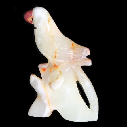 Afghan Jade hand-carved Bird 84*32*133mm 363g in sunlight - Rocks and Things Store