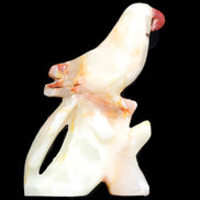 Afghan Jade hand-carved Bird 84*32*133mm 363g in sunlight - Rocks and Things Store