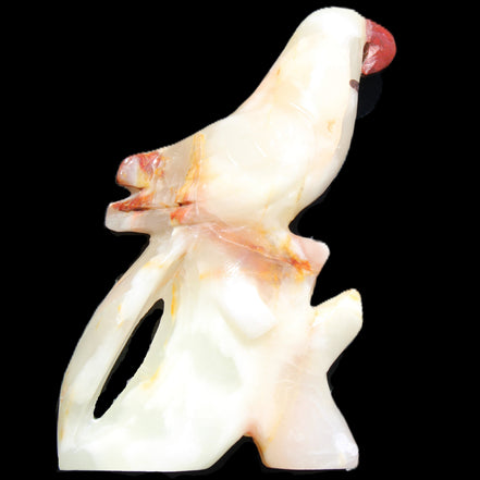 Afghan Jade hand-carved Bird 84*32*133mm 363g in sunlight - Rocks and Things Store