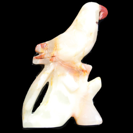 Afghan Jade hand-carved Bird 84*32*133mm 363g in sunlight - Rocks and Things Store