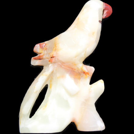 Afghan Jade hand-carved Bird 84*32*133mm 363g in sunlight - Rocks and Things Store