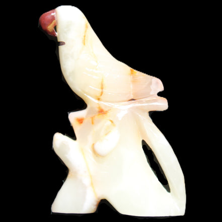 Afghan Jade hand-carved Bird 84*32*133mm 363g in sunlight - Rocks and Things Store