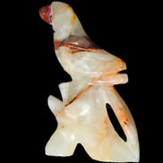 Afghan Jade hand-carved Bird 83*30*135mm 350g in sunlight - Rocks and Things Store